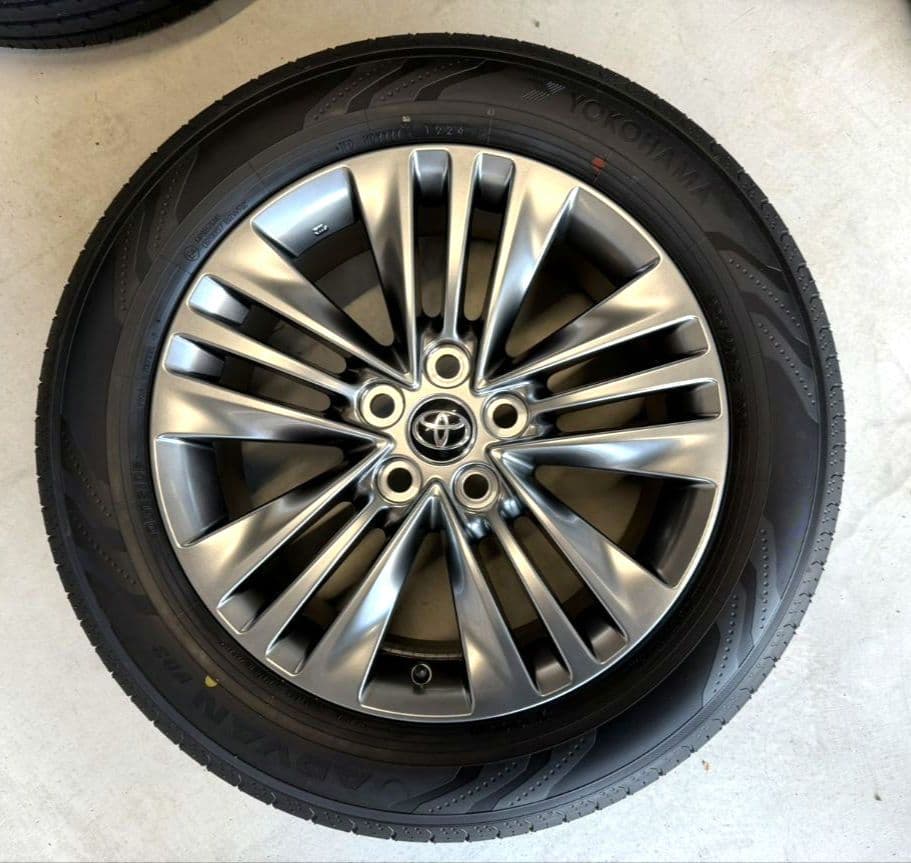 40系アルファード　純正18インチホイールセット 4本新車外し