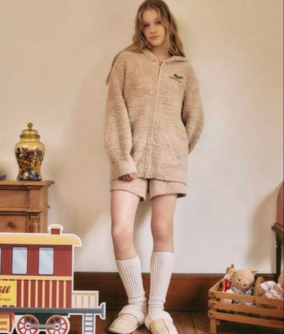 gelato pique Steiffパーカ＆ショートパンツセット　ジェラピケ