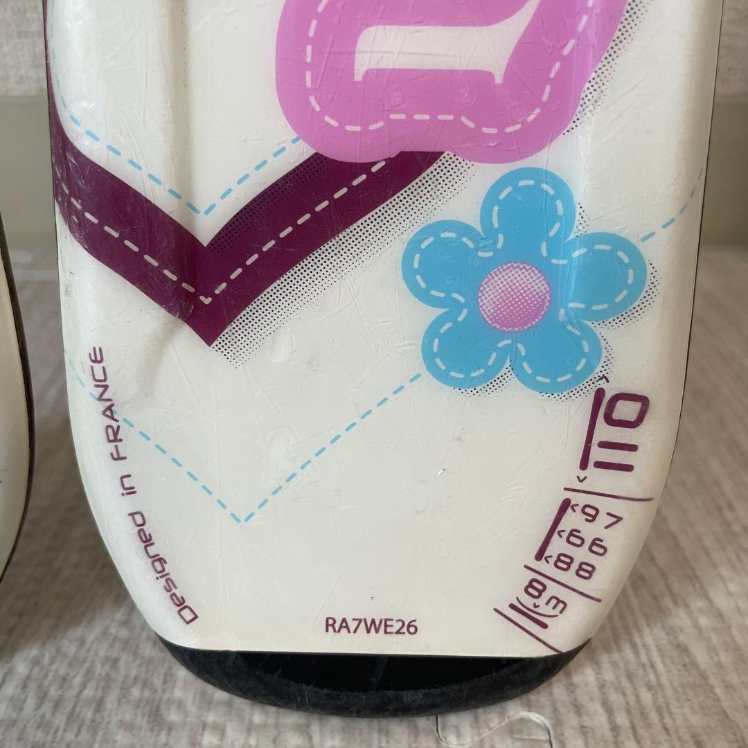 ロシニョール スキー板　HEAD ブーツ　ビンディング　子供　女の子