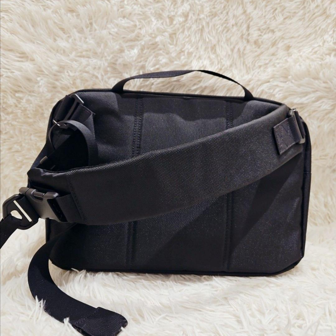 美品 マスターピース スクランブル メッ センジャーバッグ クロスボディ PC