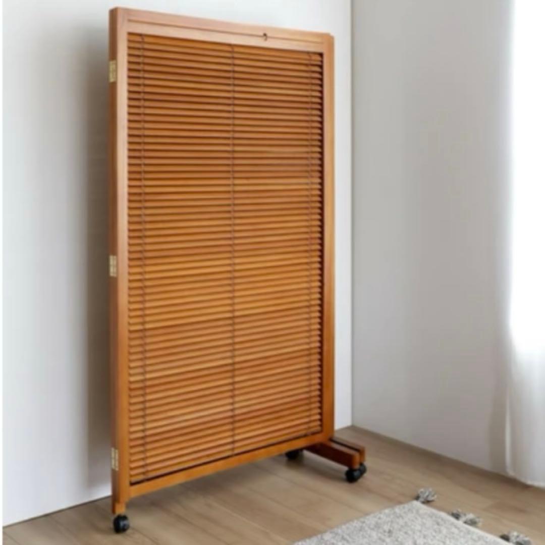 2連パーティション 衝立(高さ155cm) 新色ミディアムブラウン追加☆