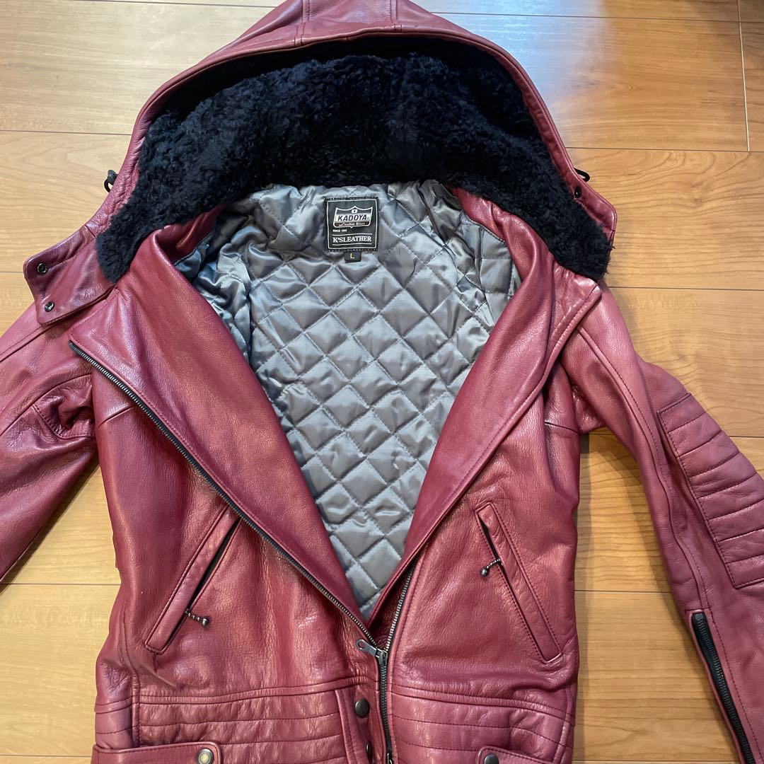 KADOYA K'S LEATHER KLフーデッド