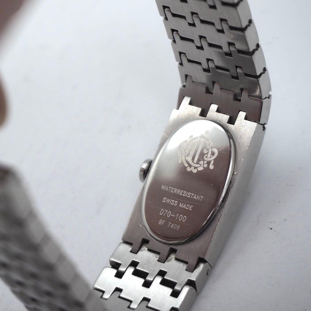 602 稼働 【美品】Dior 時計 D70-100 ミスディオール 箱付き