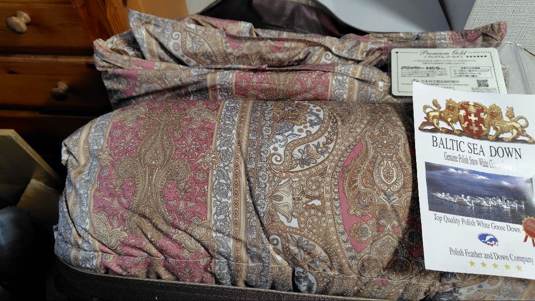高級羽毛布団 ポーランド製