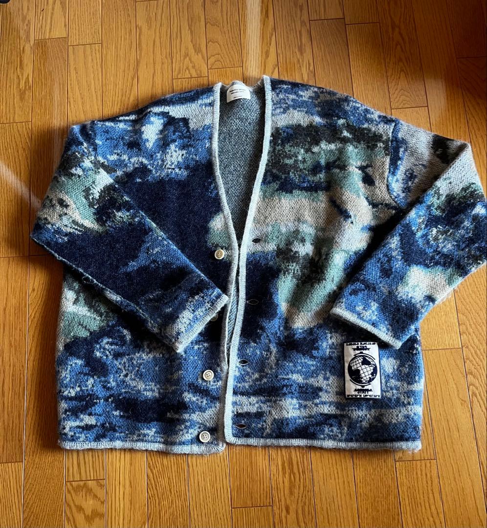 1月24日迄限定値下げ!ビューティフルピープルモヘアアースジャカードカーディガン