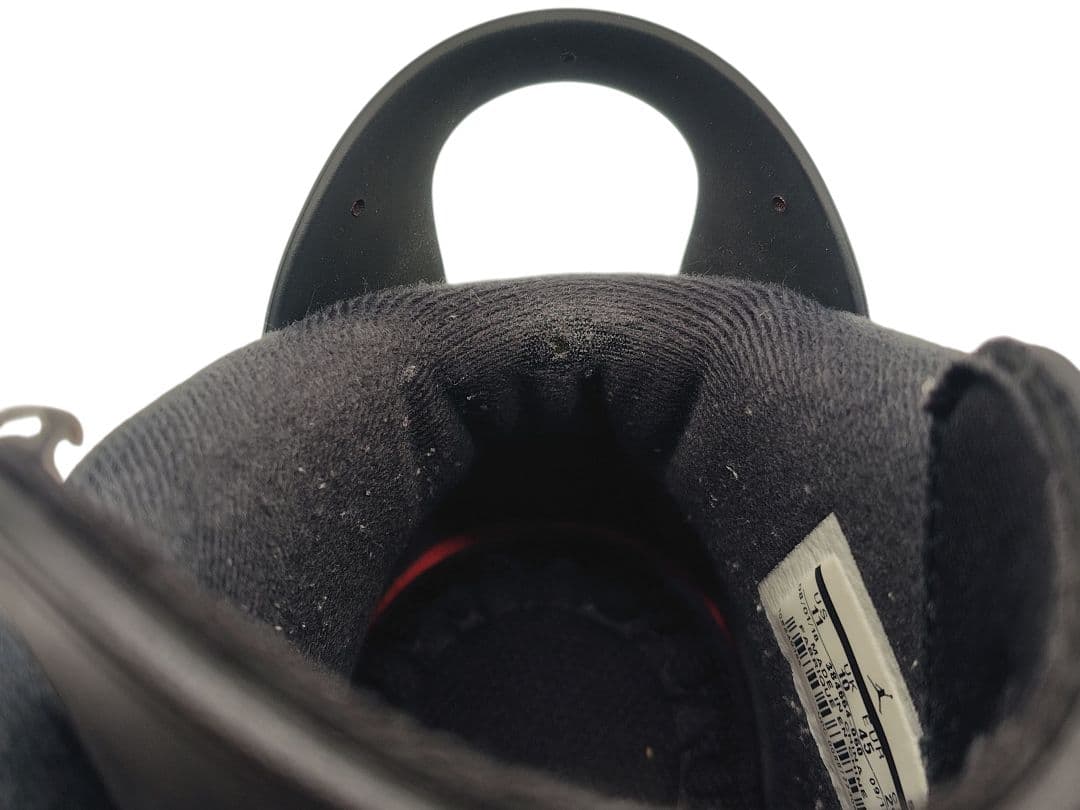 エアジョーダン6 ブラックair jordan6 black 29cm