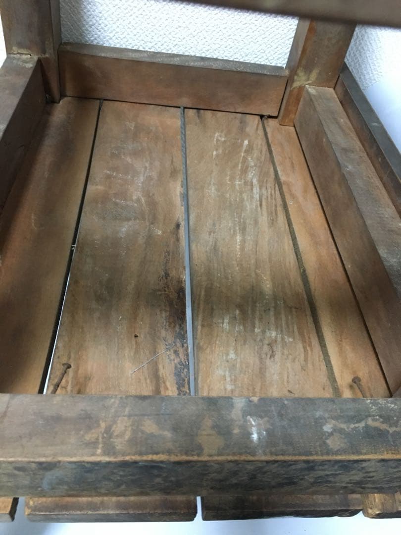 昭和レトロ　ビンテージ　木製　椅子　学校