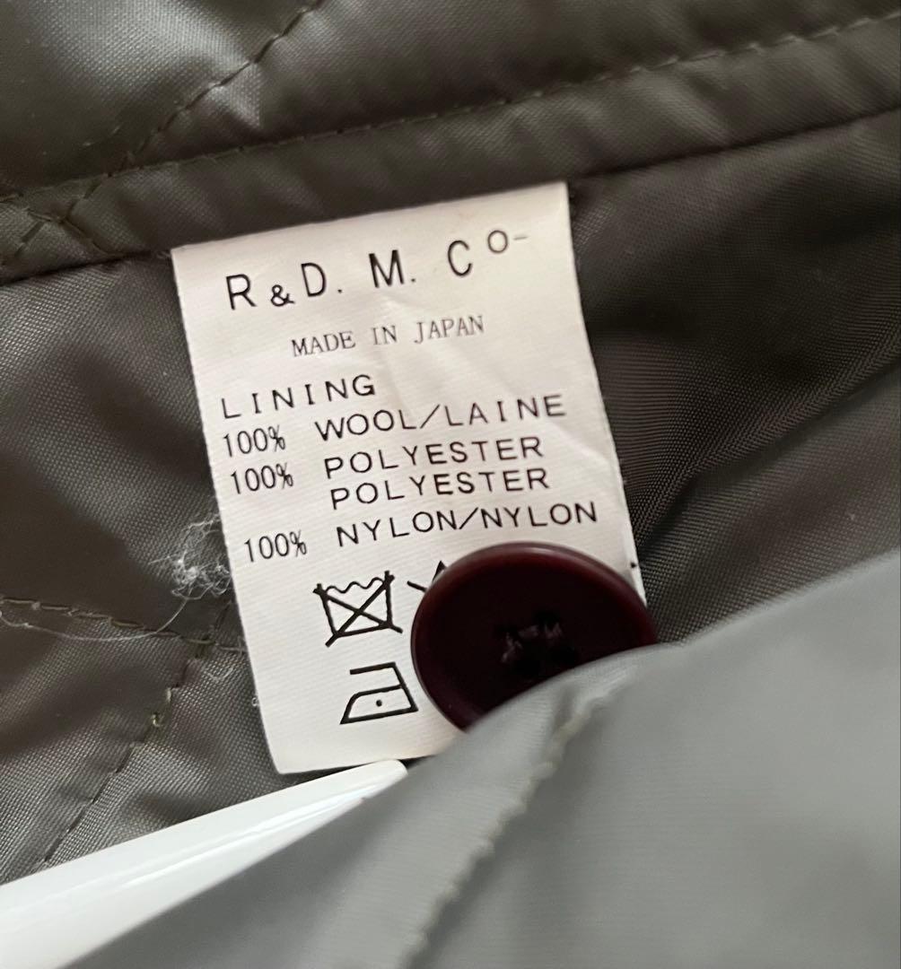 オールドマンズテーラー2021年AWライナー付きガーメントダイコート