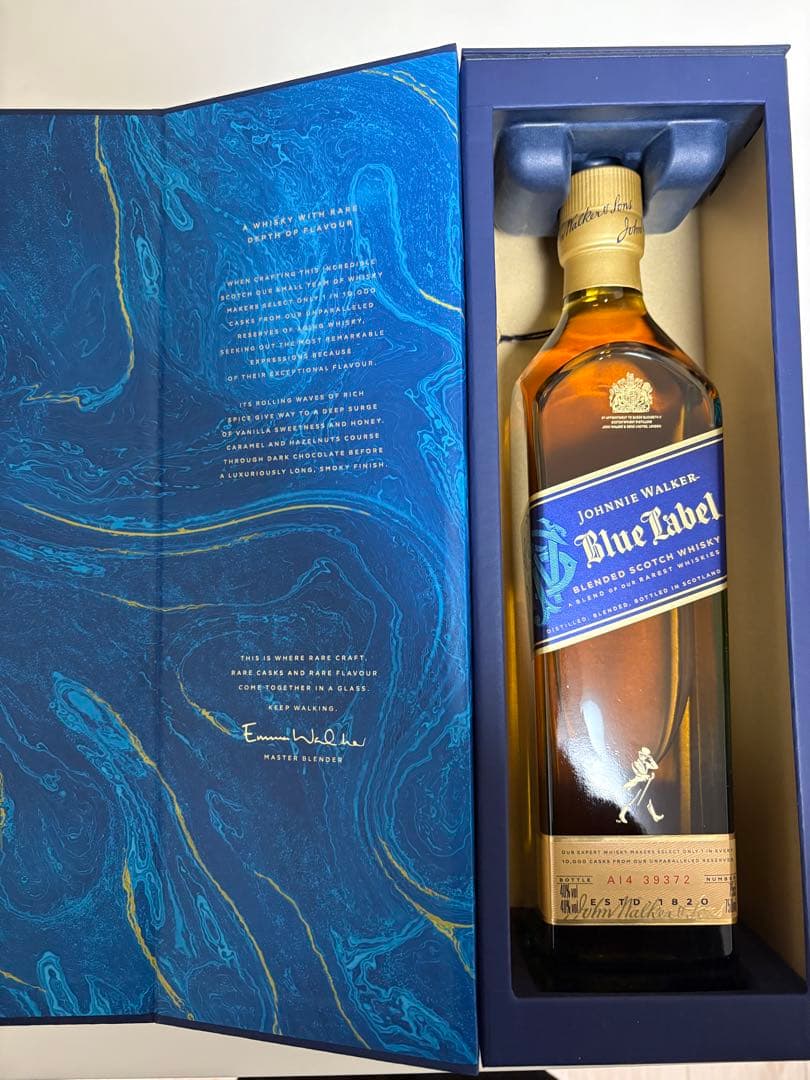 う*た様 Johnnie Walker Blue Label 750ml 40%