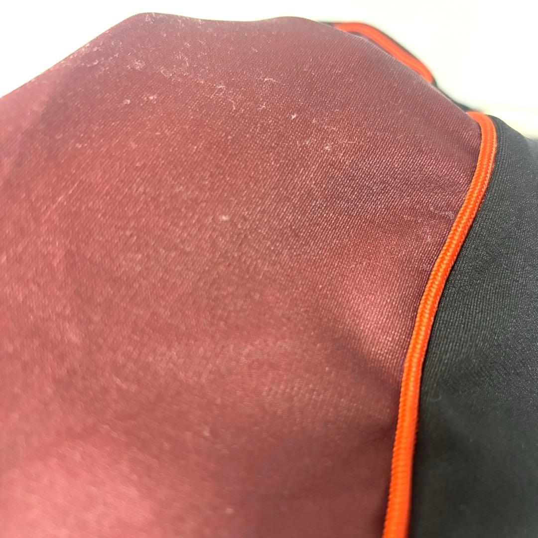 訳あり ラッセルノ ゴルフ ビッグロゴ クルーネック P.O バーガンディ M