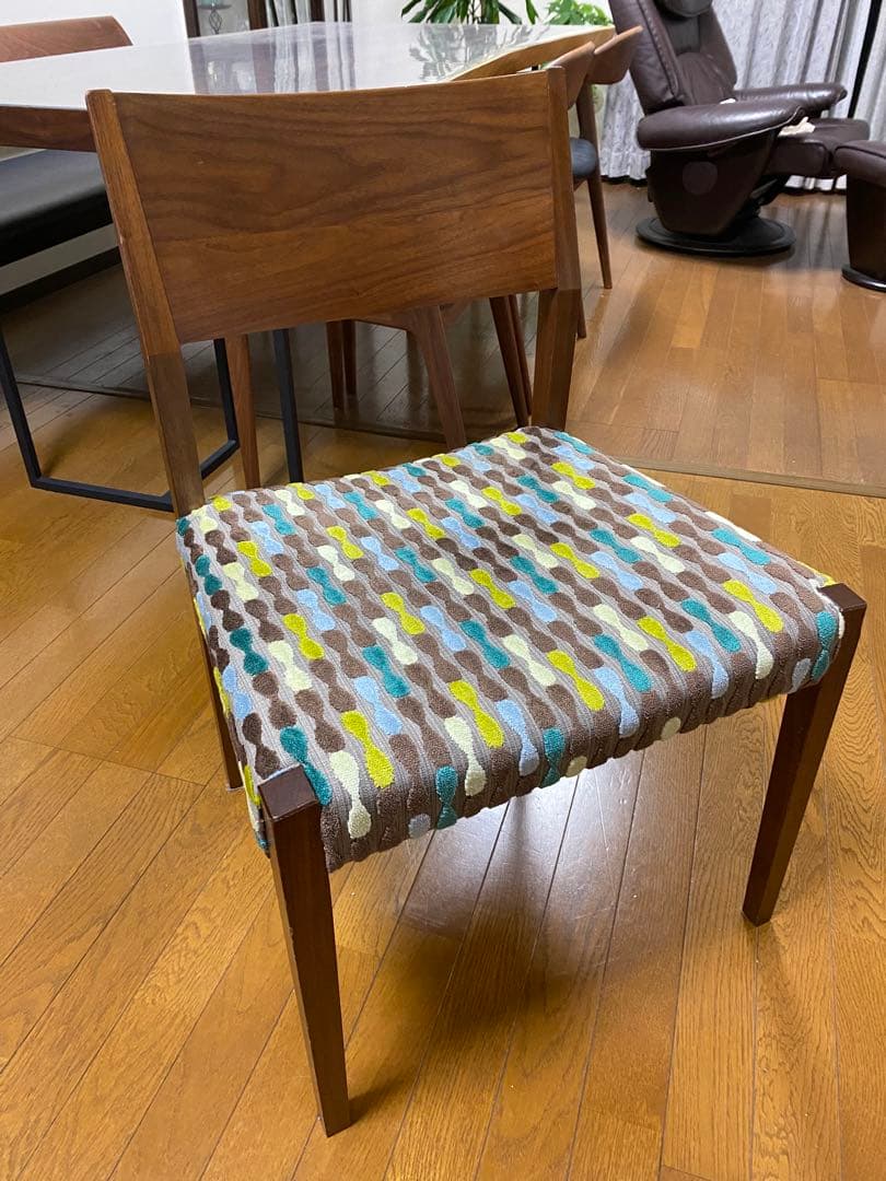 柏木工ウォールナットダイニングチェア 北欧