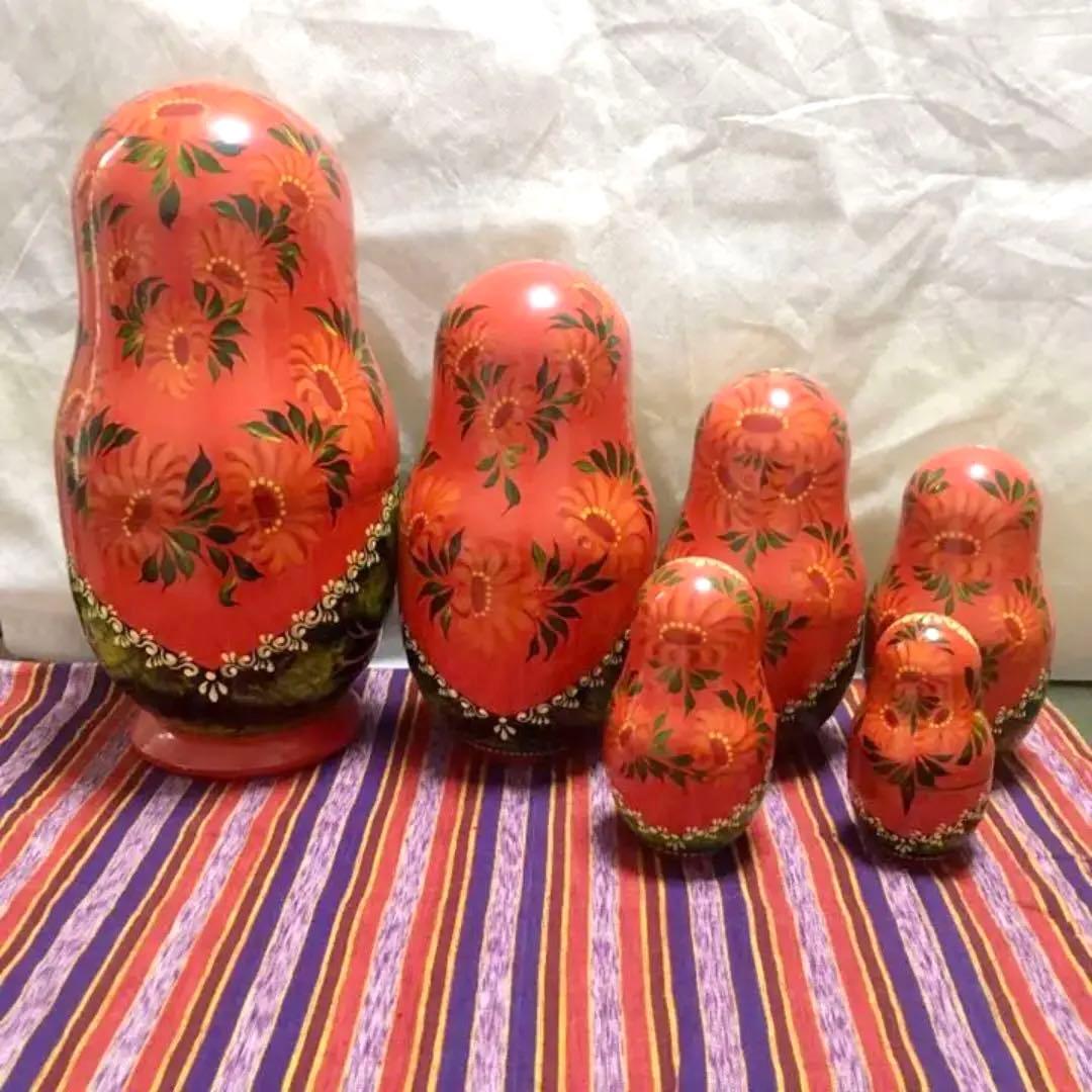 ロシア製 マトリョーシカ 6体セット（1995年）