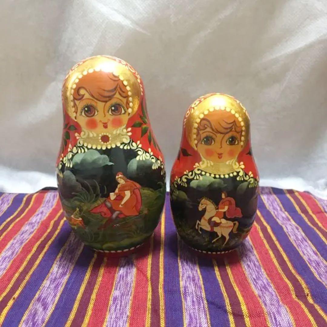 ロシア製 マトリョーシカ 6体セット（1995年）