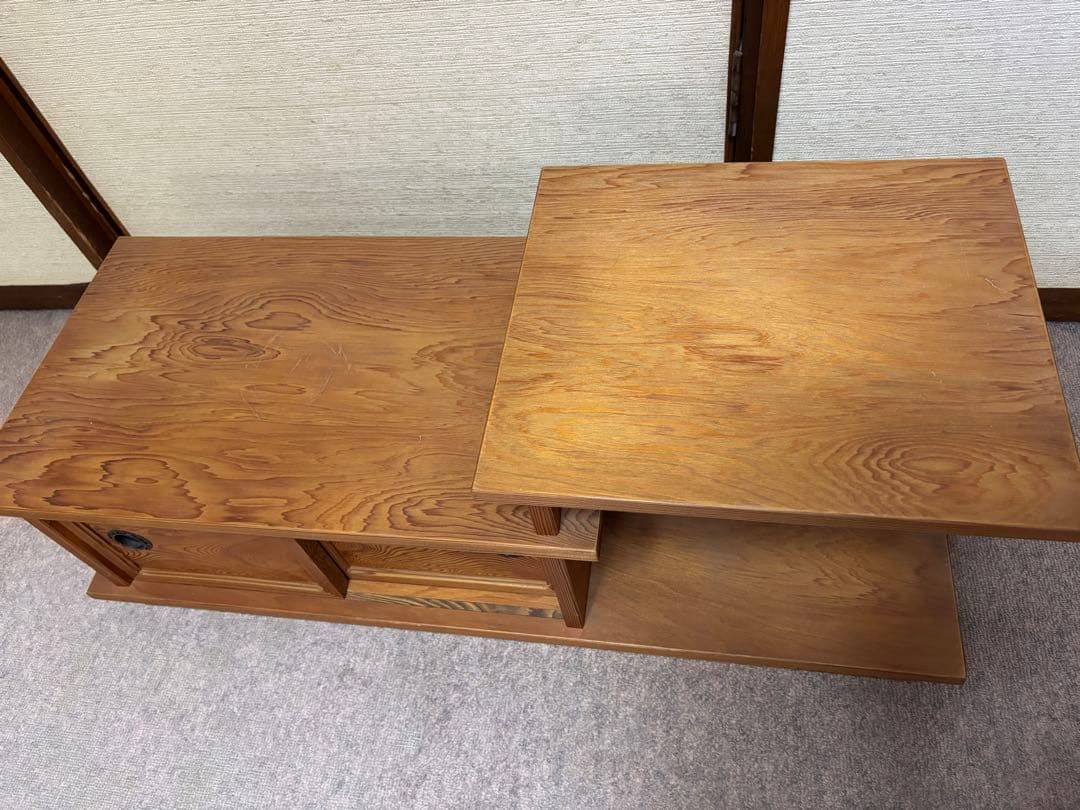 美品☆ 天然木屋久杉材☆置床 置き床 床の間 ☆たのメル便