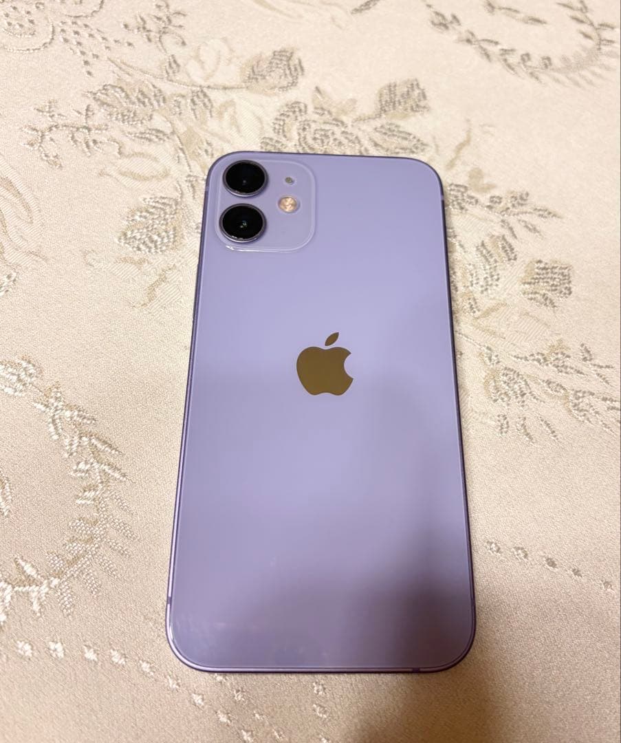 【美品！】iPhone 12 miniパープル 64GB