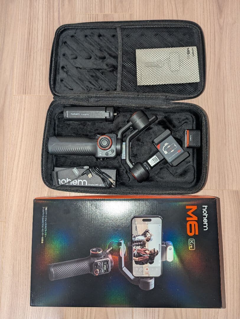 【カツ】hohem M6 Kit ジンバルAI自動追跡