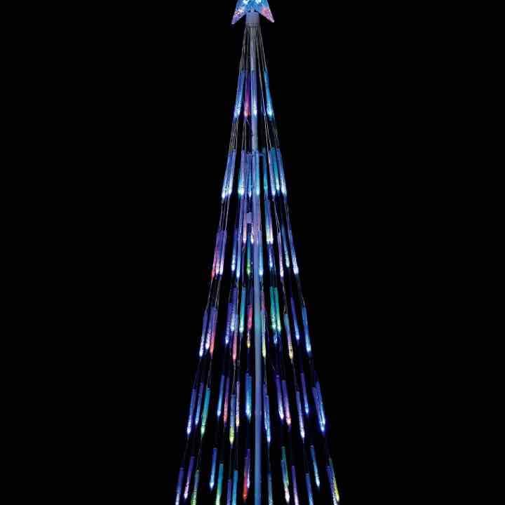 210cmチェンジングカラーLED クリスマス