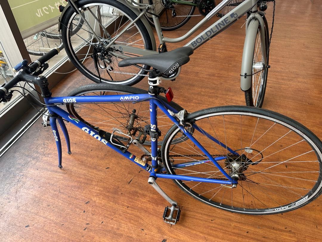 GTOS AMPIO クロスバイク 青