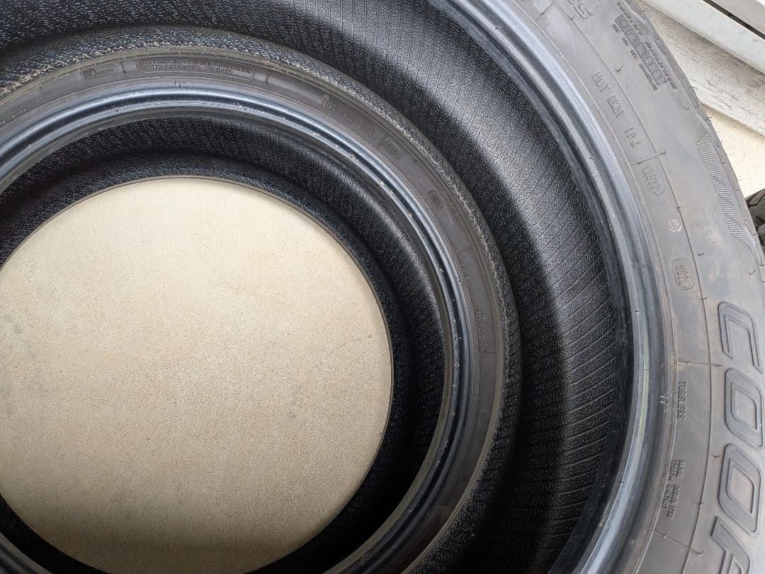 ①225/65R17 9.5分山 2/4 グッドイヤー クーパー AT サマー夏