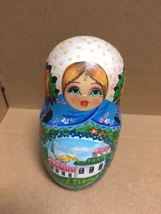 マトリョーシカ　アーティスト作品　難あり　20年以上前のもの