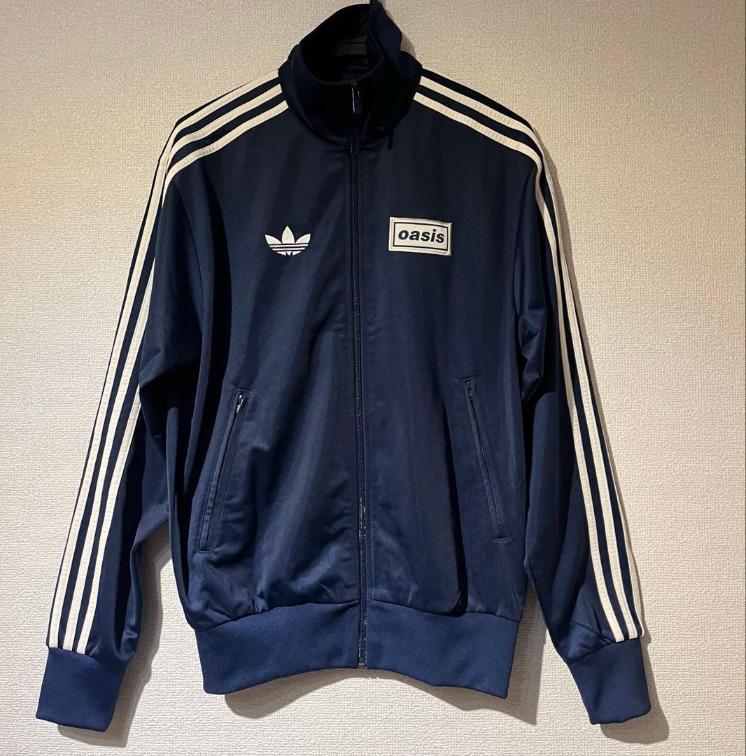 adidas oasis Live '25 TRACK TOP ネイビー/XS