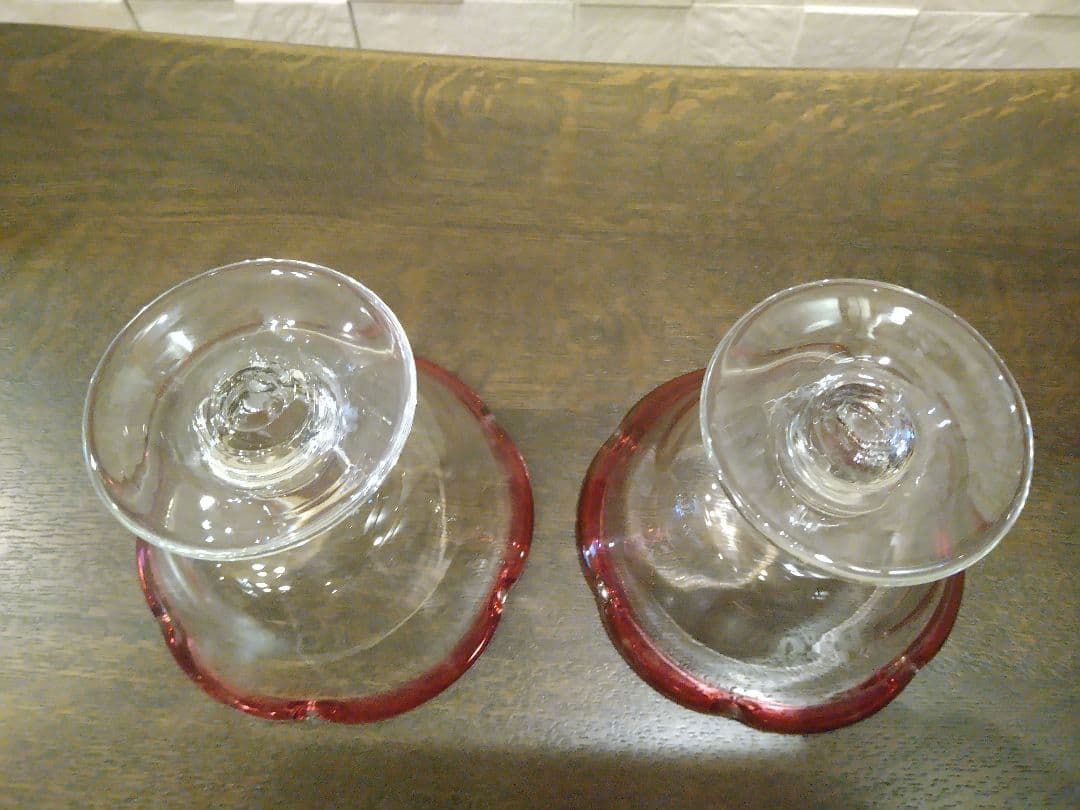 氷カップ　ウランガラス　2個セット