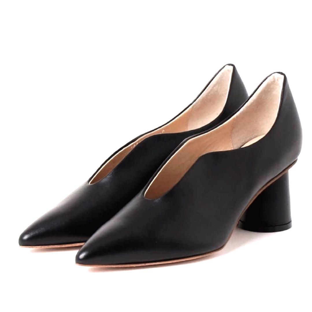 人気完売品希少❤️パンプス CLANE POINTED WAVE PUMPS 37