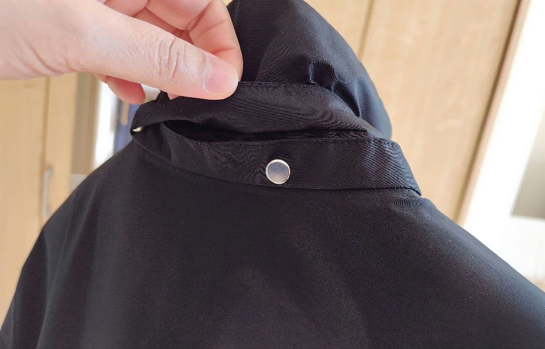 AIGLE　マウンテンパーカー　アウタージャケット　ゴアテックス　黒　メンズМ