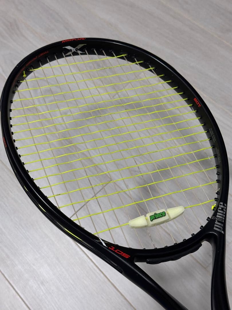 【美品】Prince X105 G2 ラケットバッグ付