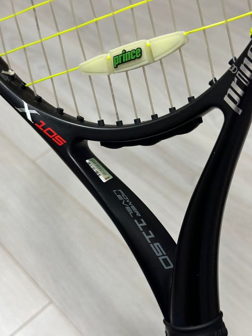 【美品】Prince X105 G2 ラケットバッグ付