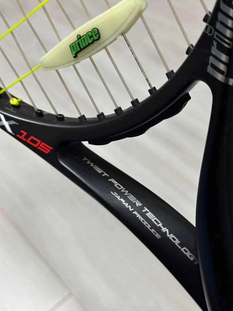 【美品】Prince X105 G2 ラケットバッグ付