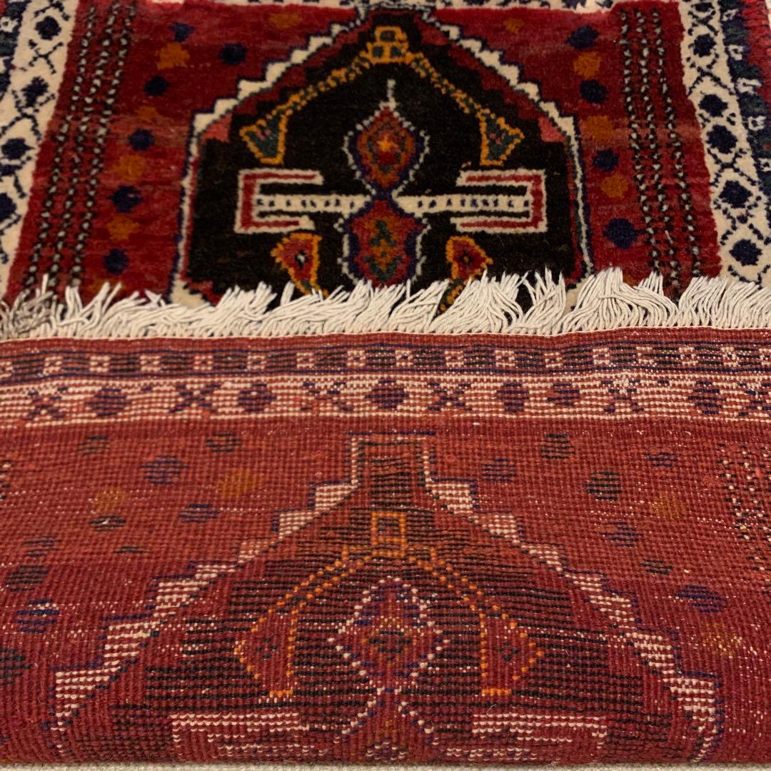 イラン　ヴィンテージラグ　ペルシャ絨毯　ウール