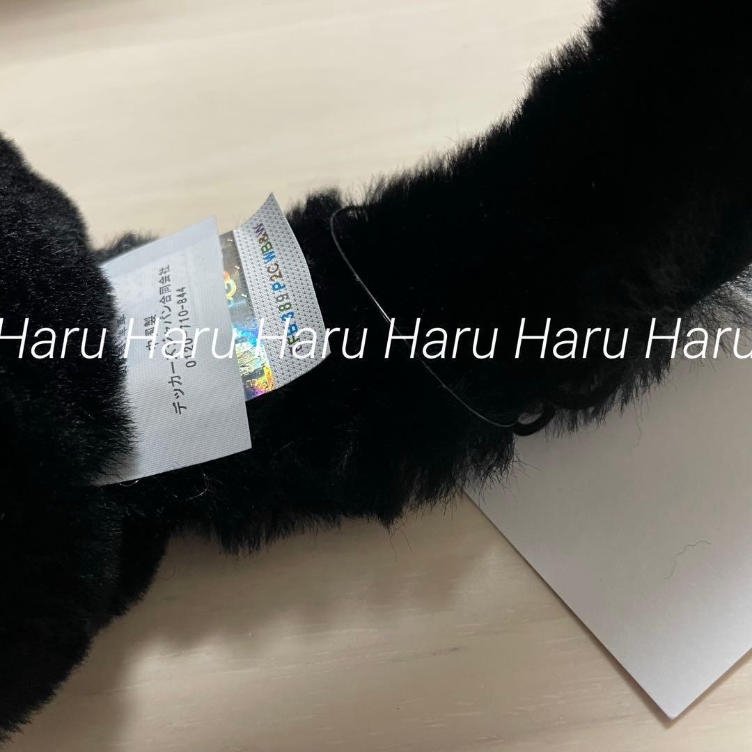 【未使用】UGG 2025 イヤマフ ファー 都内直営店購入 ブラック