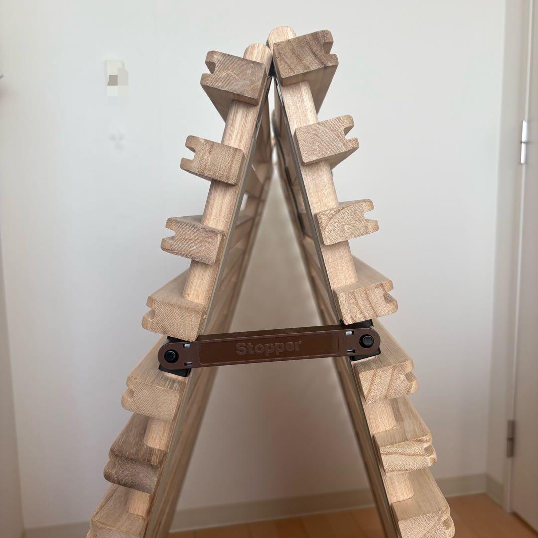 MIYABI KOUSHI みやび格子 二つ折りすのこベッド シングル