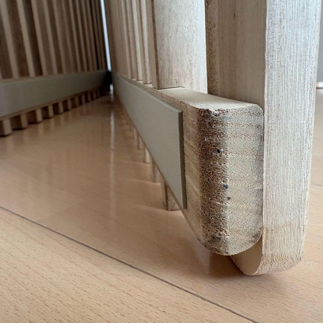 MIYABI KOUSHI みやび格子 二つ折りすのこベッド シングル