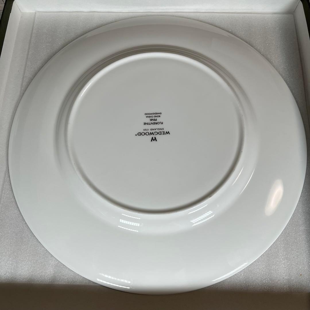  ウェッジウッド フロレンティーンピンク 27cm丸皿 大皿