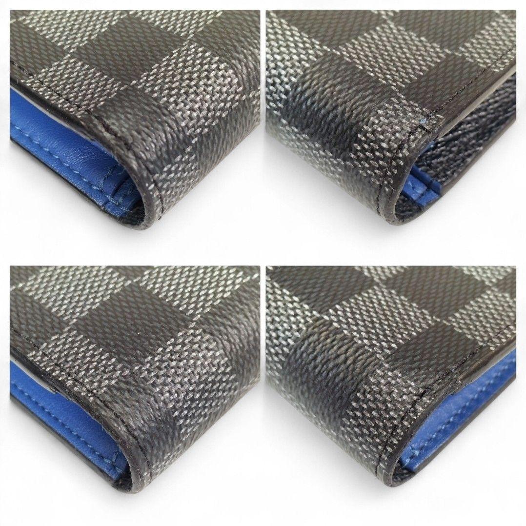 ☆極美品☆ ダミエ グラフィット ブラザ ストライプ ブルー ルイヴィトン