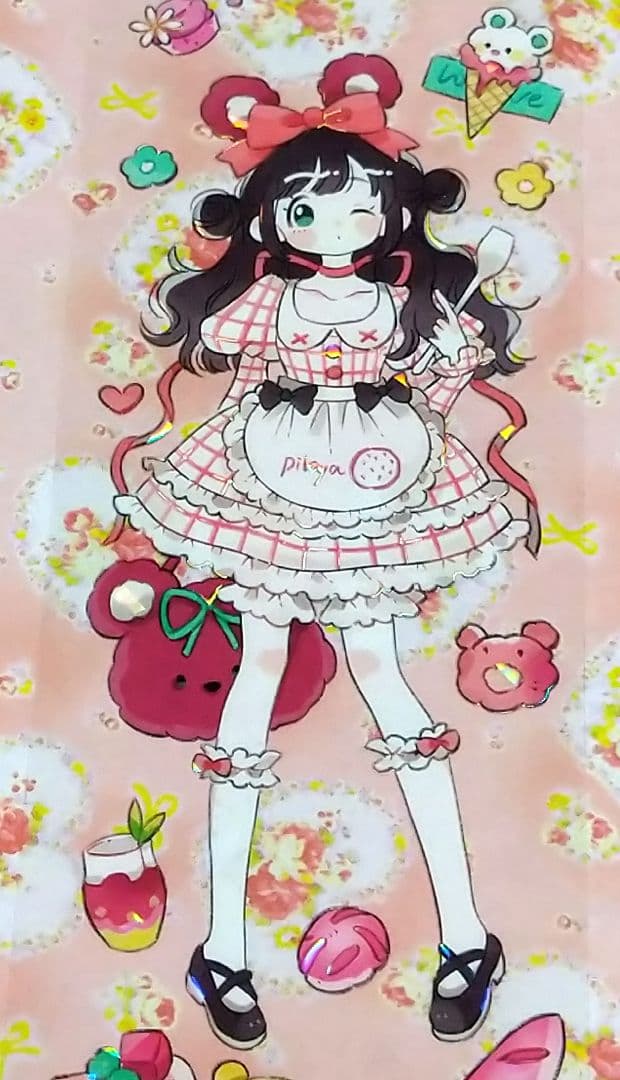 J954＃果汁气泡(贝壳光)当季限定切り売り海外人物マステ女の子