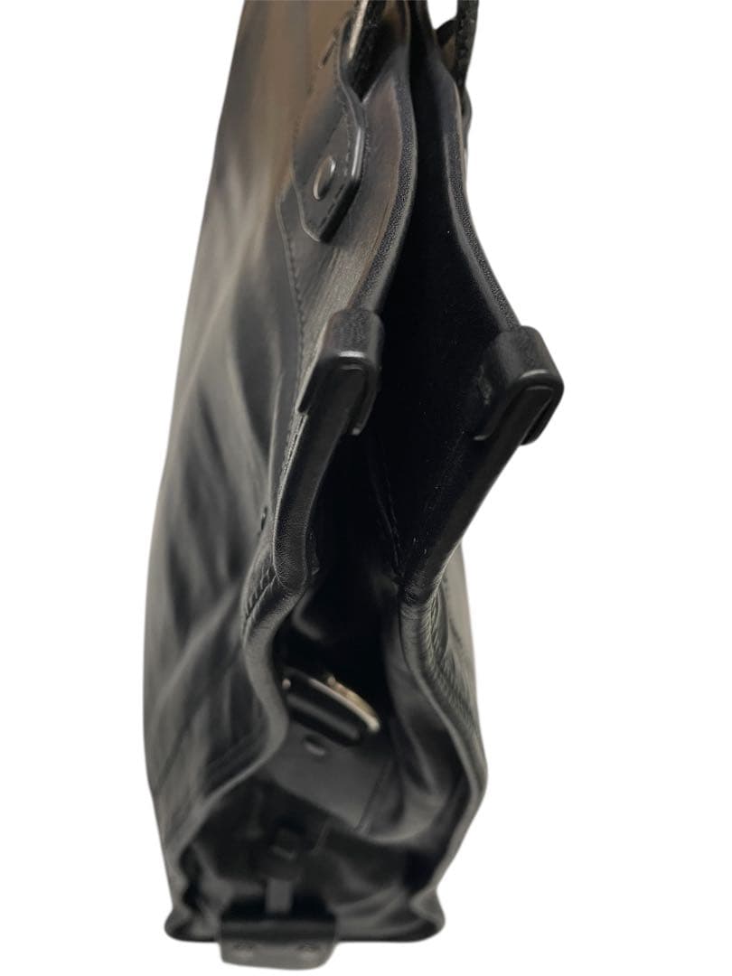 【美品】BALLY 【レザー 2way トートバッグ】ブラック