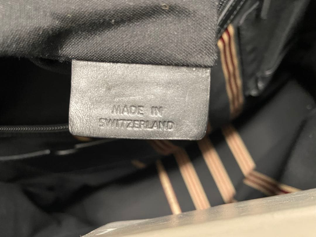 【美品】BALLY 【レザー 2way トートバッグ】ブラック