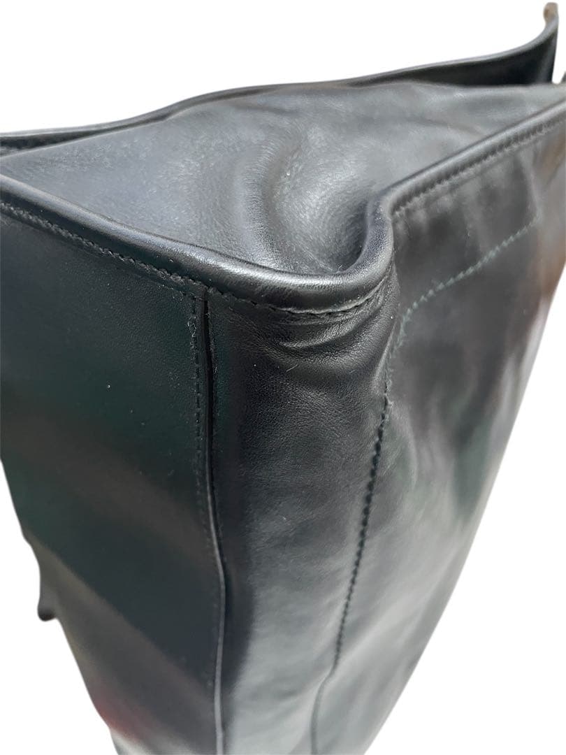 【美品】BALLY 【レザー 2way トートバッグ】ブラック