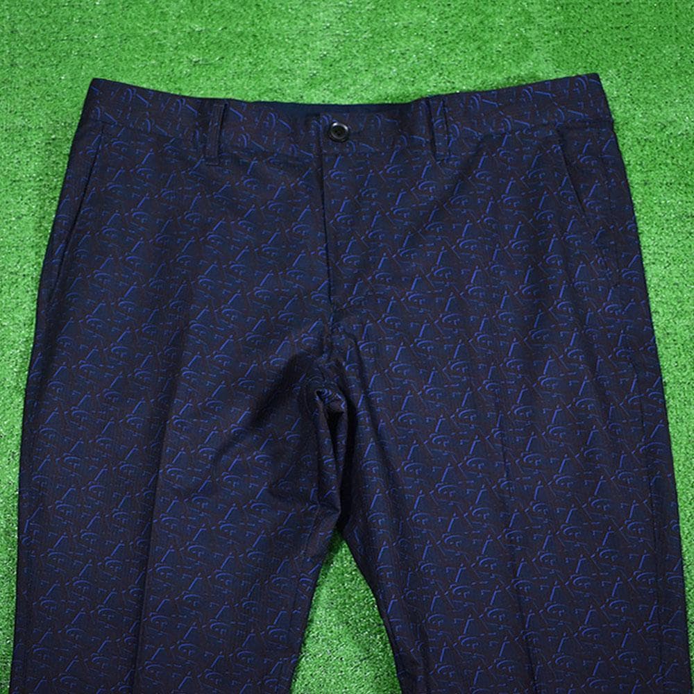 St ANDREWS/セントアンドリュース ゴルフパンツ【英字柄/LL】美品！