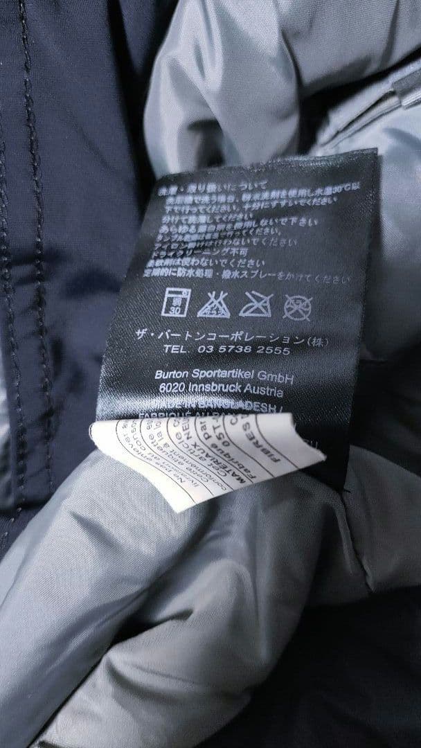 【バートン BURTON】スノーボードウェア スノボー ジャケット チェック