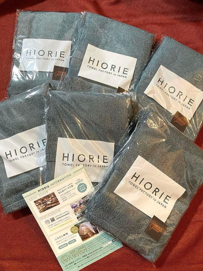 ヒオリエ 最上級 今治バスタオル　ホテルズ グラン 新品　6枚セット