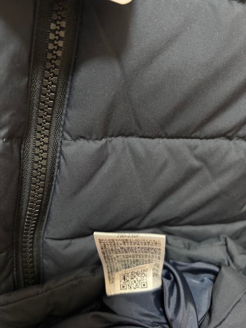 FILA GOLF フード付きダウンジャケット M ネイビー　新品未使用