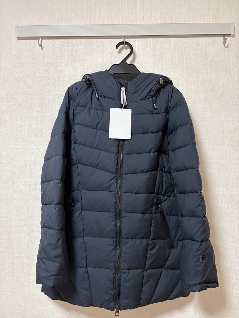FILA GOLF フード付きダウンジャケット M ネイビー　新品未使用