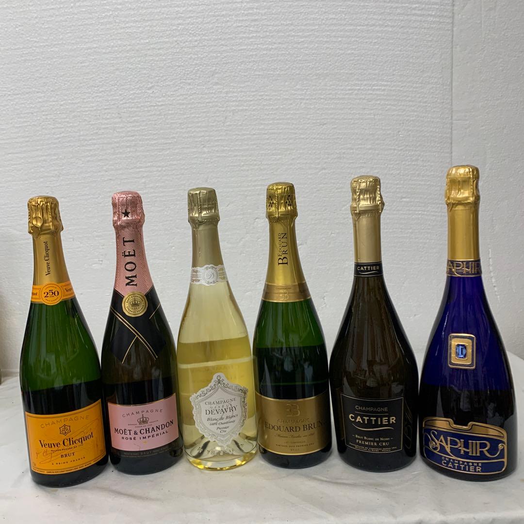 【新春　豪華】シャンパン6本セット