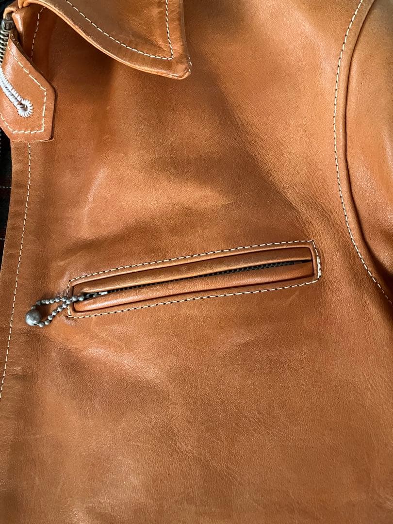 レインボーカントリー　レザージャケット36