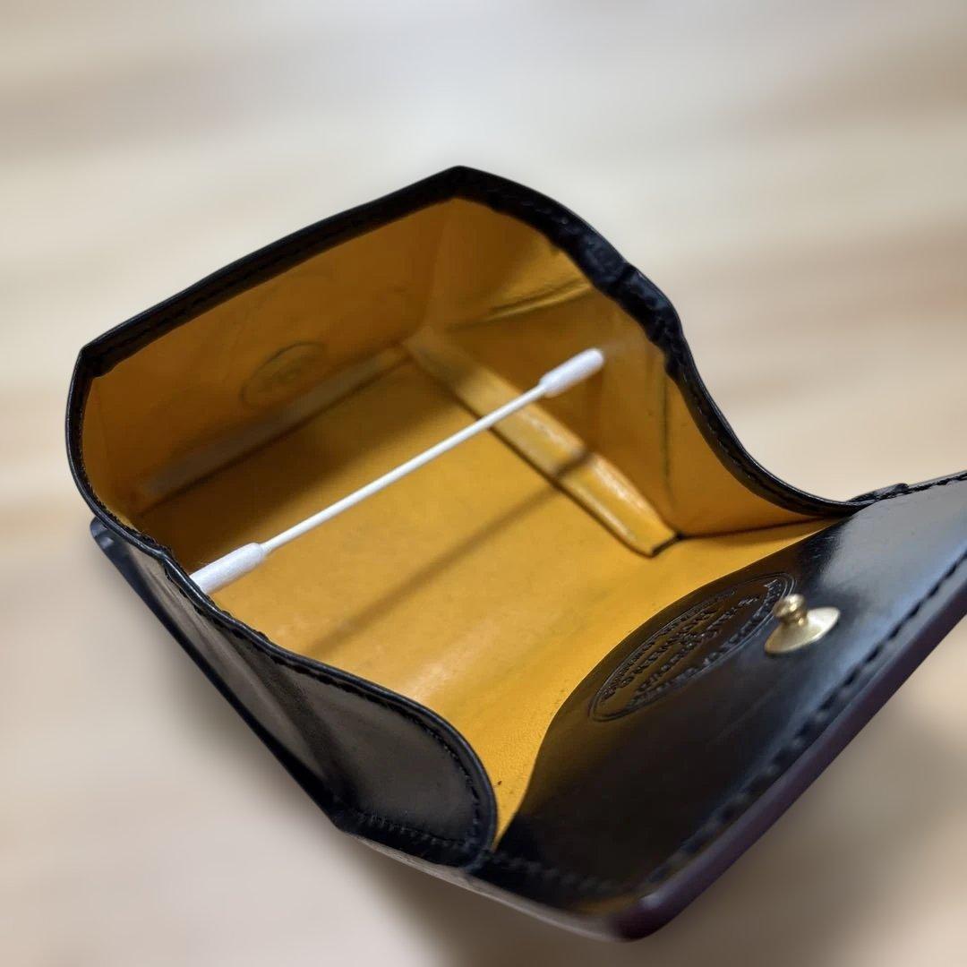 GANZO SHELL CORDOVAN 2（シェルコードバン2)BOX小銭入れ