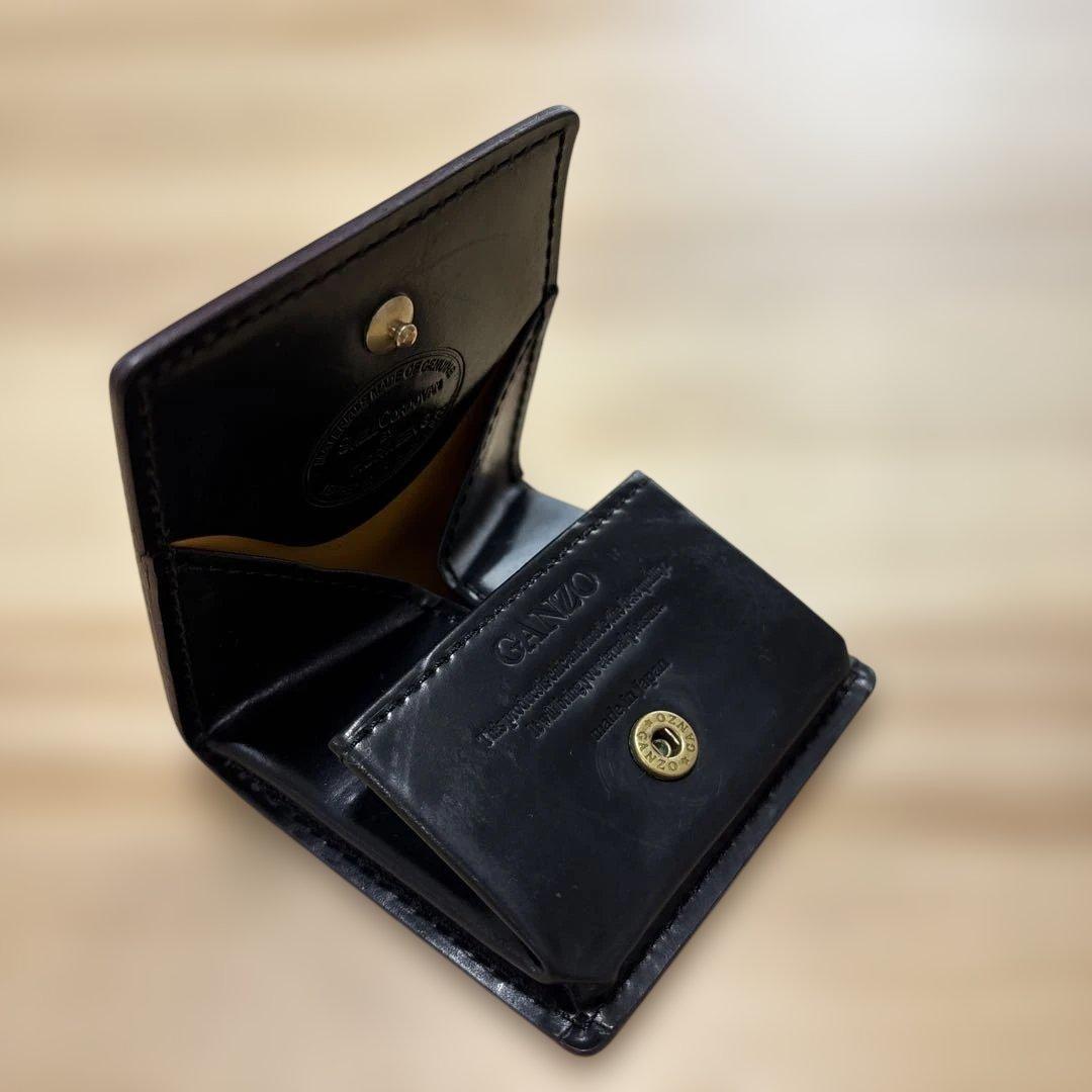 GANZO SHELL CORDOVAN 2（シェルコードバン2)BOX小銭入れ
